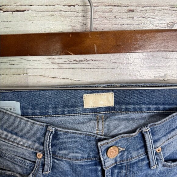 MOTHER Boot Cut Jeans - Light Blue - Picture 5 of 10